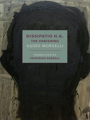 cover image of Dissipatio H.G.